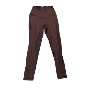 Aerie OFFLINE Real Me High Waisted Chocolate Brown 7/8 Leggings M M